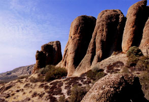Pinnacles National Monument. Click for photo credit.